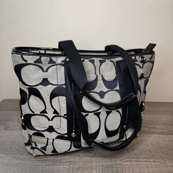 Coach Kyra Signature Tote Purse Shoulder Bag Handbag A1281-F18855 - Picture 10 of 10